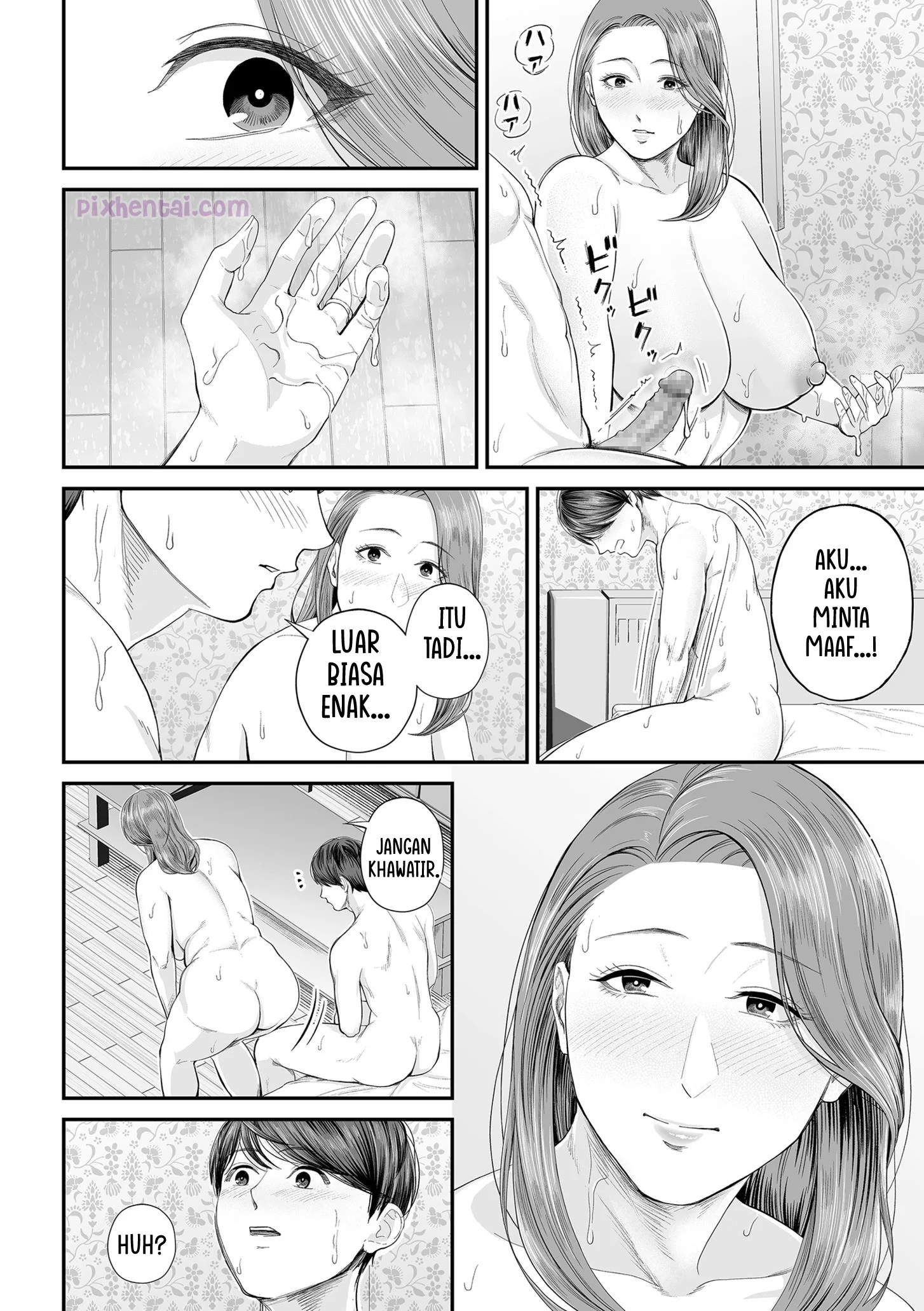 Komik hentai xxx manga sex bokep The Young Man is Delighted to Meet Beautiful Milf 28